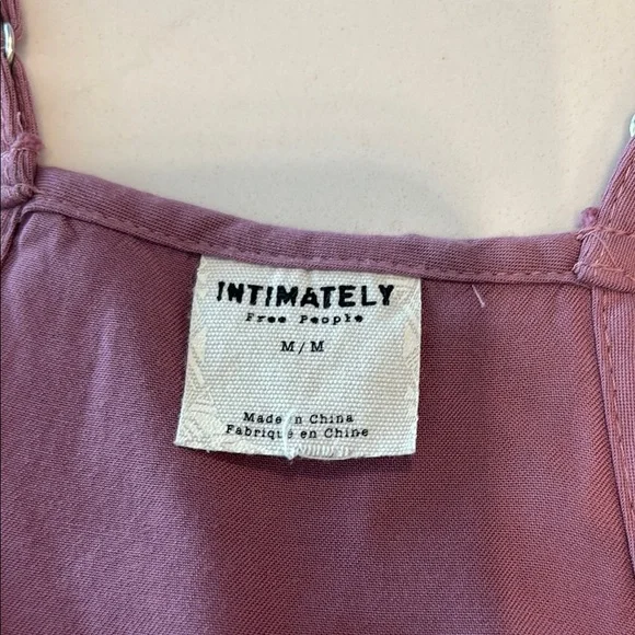 Free People Pink Ruffled Asymmetrical Sundress - Picture 4 of 6